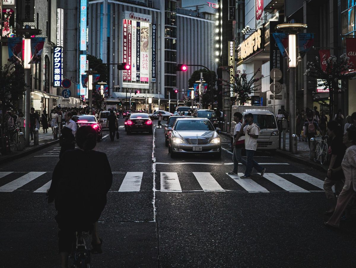 Tokyo Train Stations, Tapioca Tea, Trash Cans, and "The Dark Side"